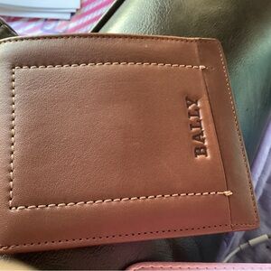 Bally Brown Leather Wallet